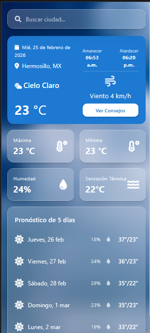Mobile view showing the app's responsive layout